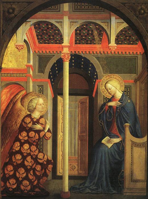 MASOLINO da Panicale The Annunciation syy Germany oil painting art